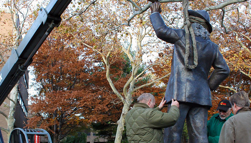 Rutgers University-Camden Walt Whitman statue