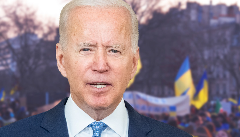 Joe Biden / Ukraine demonstration