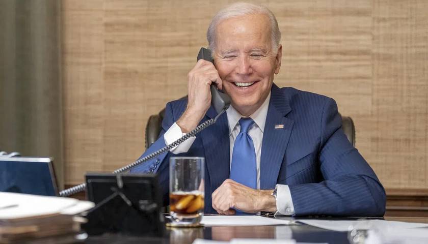Joe Biden on the Phone