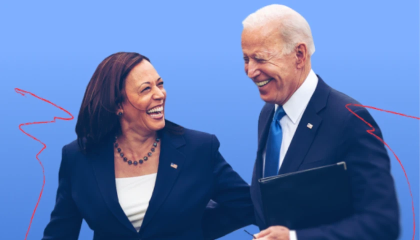 Joe Biden and Kamala Harris