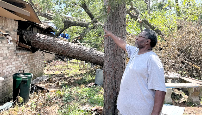 Destruction of Hurricane Beryl