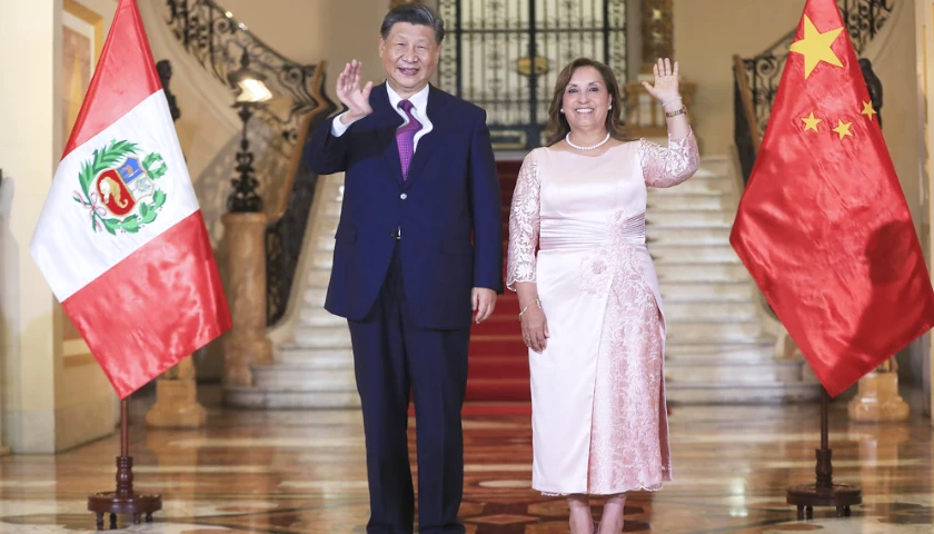 China and Peru